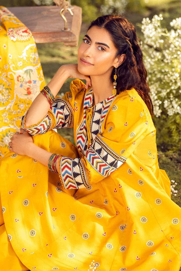 Nishat 3PC Printed Lawn Suit | NPLS-0042