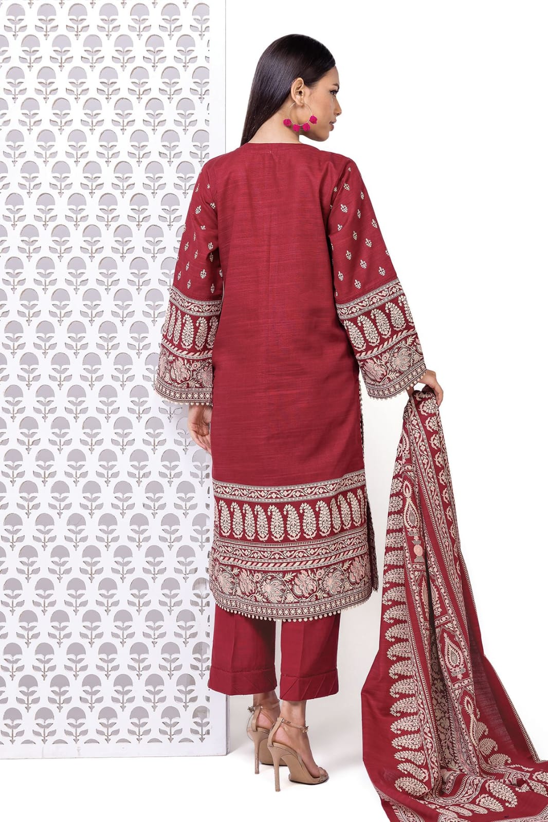 Khaadi 3PC Printed Lawn Suits | KPLS-0071