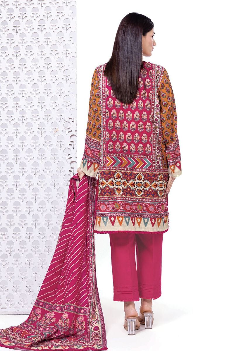 Khaadi 3PC Printed Lawn Suits | KPLS-0069