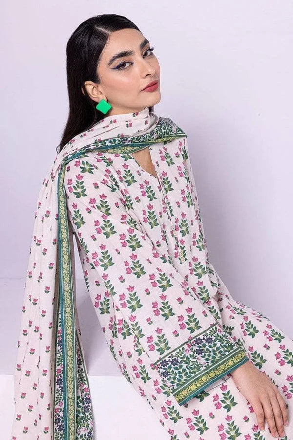 Khaadi 3PC Printed Lawn Suit-ST-KPL-7621