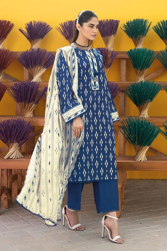 Khaadi 3PC Printed Lawn Suit-ST-KPL-7634