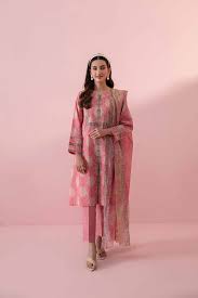 Nishat 3PC Printed Lawn Suit-ST-NPL-6666