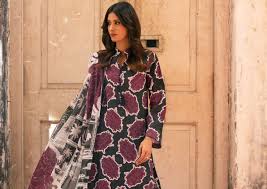 Salina Separates 3PC Printed Lawn Suit-ST-3454