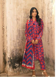 Salina Separates 3PC Printed Lawn Suit-ST-3455