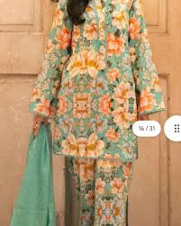 Salina Separates 3PC Printed Lawn Suit-ST-3457