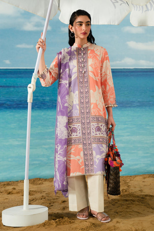 Sana Safinaz 3PC Printed Lawn Suit-ST-SSP-4562