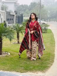 Bin Saeed 3PC Printed Lawn Suit-BSP-4357