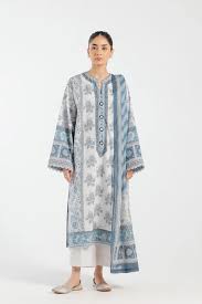 Ethnic 3PC Printed Lawn Suit-ST-EPL-9119