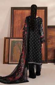 Mausummery 3PC Printed Linen Suit-ST-MPL-4002