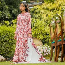 EGO 3PC Printed Lawn Suit-ST-EPL001