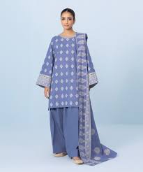 Sapphire  Embroidered Khaddar Suit-ST-SEK-5406