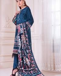 Mausummery 3PC Printed Linen Suit-ST-MPL-4001