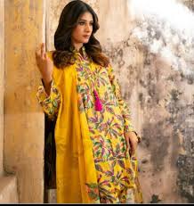 Salina Separates 3PC Printed Lawn Suit-ST-3450