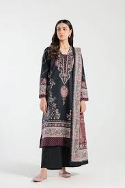 Ethnic 3PC Printed Lawn Suit-ST-EPL-9116