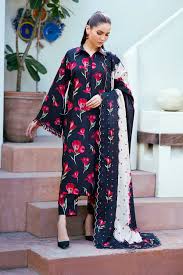 Salina Separates 3PC Printed Lawn Suit-ST-3451