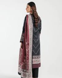 Ethnic 3PC Printed Lawn Suit-ST-EPL-9116