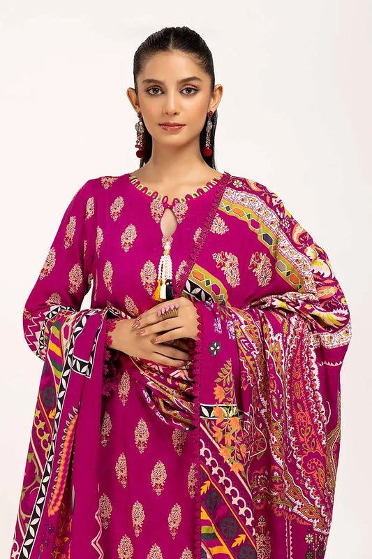 Gul Ahmad 3PC khaddar Suit | ST-1001989